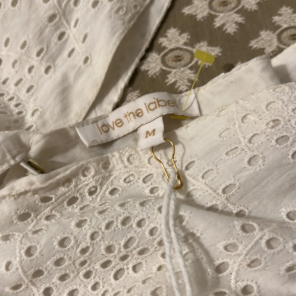 Love the Label eyelet ruffle dress - Picture 4 of 6